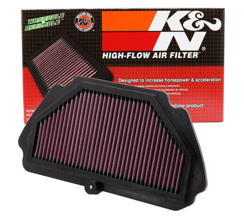 K&N Replacement Air Filter 09-12 Kawasaki ZX6R Ninja 600 / 09-10 ZX6R Ninja Monster Energy 600 - KA-6009