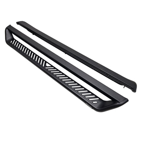 Westin 24-26 Toyota Land Cruiser Outlaw Drop Running Boards - Textured Black - 20-43795