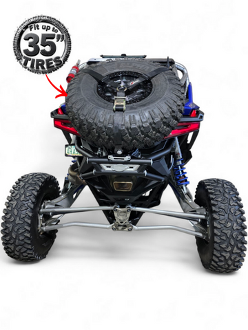 Elektric Offroad 2022+ Polaris Rzr Pro R Amp Rear Tire Rack Bumper Combo - RRB610030