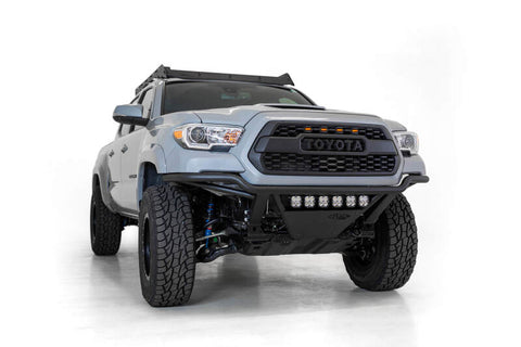 Addictive Desert Designs 16-20 Toyota Tacoma PRO Bolt-On Front Bumper - Hammer Black - F688102100103