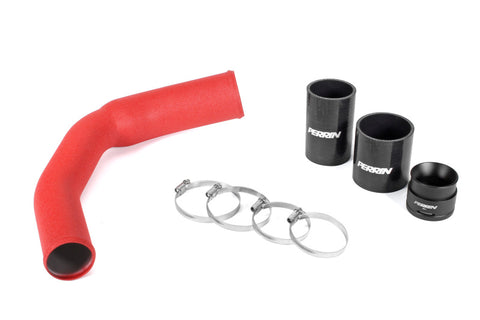 PERRIN 22-25 Subaru WRX / 19-25 Ascent / 20-25 Legacy Turbo / 22-25 Outback Turbo Charge Pipe - Red - PSP-ITR-201RD
