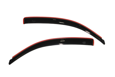 AVS 05-15 Toyota Tacoma Access Cab Ventvisor In-Channel Window Deflectors 2pc - Smoke - 192706