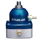 Fuelab 535 EFI Adjustable Mini FPR 25-90 PSI (2) -6AN In (1) -6AN Return - Blue - 53501-3
