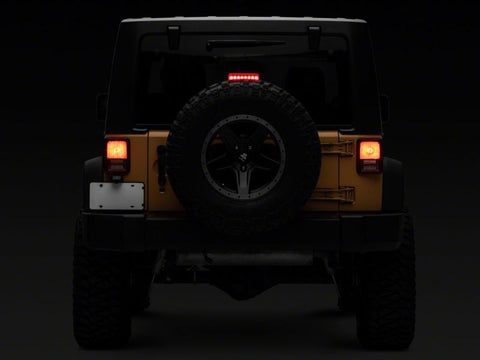 Raxiom07-18 Jeep Wrangler JK Axial Series Hyper Flash LED Third Brake Light- Red - J137870
