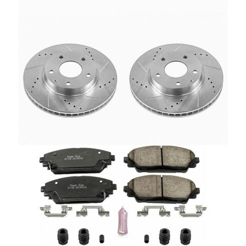 Power Stop 14-16 Mazda 3 Front Z23 Evolution Sport Brake Kit - K6974
