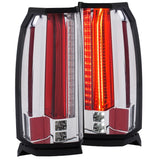 ANZO 2015-2017 Chevrolet Suburban/Tahoe LED Taillights Chrome - 311280