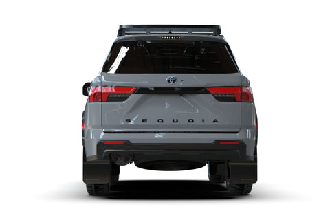 Rally Armor 23-26 Toyota Sequoia Black UR Mud Flap w/ Red Logo - MF88-UR-BLK-RD