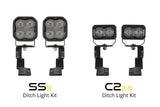Diode Dynamics 19-25 Toyota RAV4 SS3 LED Ditch Light Kit - Sport White Combo - DD8809
