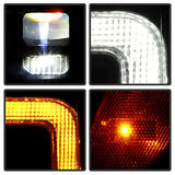 Spyder Apex 20-22 Ford F250/F350 (Halogen) High-Power LED Headlights - Black PRO-YD-FS20HALAP-SEQ-BK - 5088635