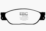 EBC 01-05 Ford Thunderbird 3.9 Yellowstuff Front Brake Pads - DP41220R