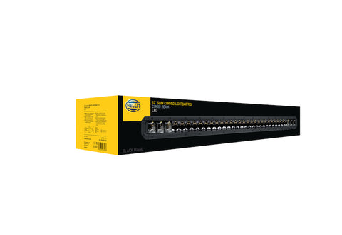 Hella Universal Black Magic 32in Tough Slim Curved Light Bar - Spot & Flood Light - 358197511