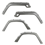 Rugged Ridge 4-Piece Fender Flare Kit 97-06 Jeep Wrangler - 11630.30