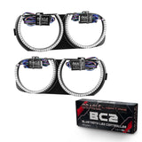 Oracle 15-21 Dodge Challenger Pre-Installed Halo Headlight Bezel - w/ BC1 Controller - 7739-335