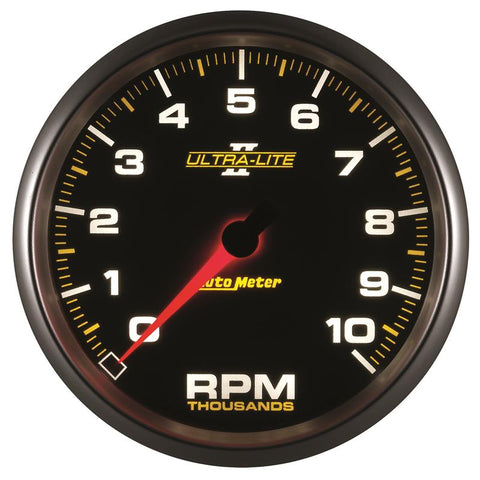 Autometer Ultra-Lite II 5 Inch 10000 RPM In-Dash Tachometer - 4998