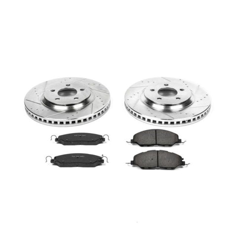 Power Stop 11-14 Ford Mustang Front Z23 Evolution Sport Brake Kit - K5407