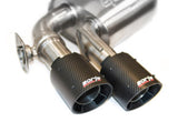 Borla 19 Chevrolet Silverado/GMC Sierra 1500 6.2L SS Touring Catback Exhaust - Carbon Fiber Tips - 140772CF