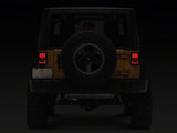 Raxiom 07-18 Jeep Wrangler JK Axial Series Lux LED Tail Lights- Blk Housing (Clear Lens) - J141596