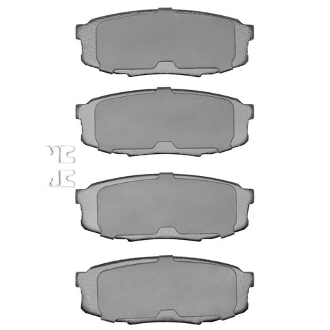 DFC 07-22 Toyota Tundra Rear 4000 Hybridynamic Brake Pads - 4000-1304-00