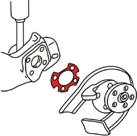 SPC Performance 99-05 VW Golf/Jetta/00-06 Audi TT Nylon Positive Camber Shim (1.0deg.) - 71531