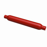 MagnaFlow Muffler Red Pack Series Glasspack 3.5in Rd 22in Body Length 2in/2in Inlet/Outlet - 13134