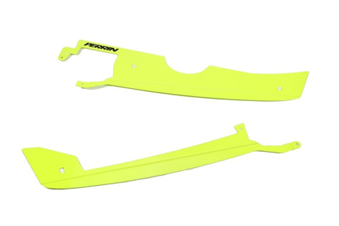 PERRIN 22-23 Subaru WRX Radiator Shroud - Neon Yellow - PSP-ENG-513NY