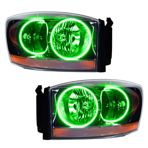 Oracle 06 Dodge Ram SMD HL - Black - ColorSHIFT - 7033-330