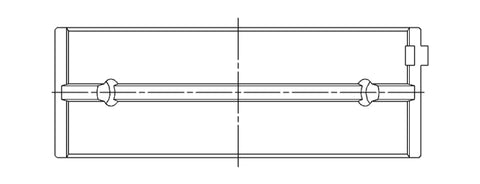 ACL Mitsubishi 4G93 1834CC Standard Size High Performance Main Bearing Set - 5M8037H-STD