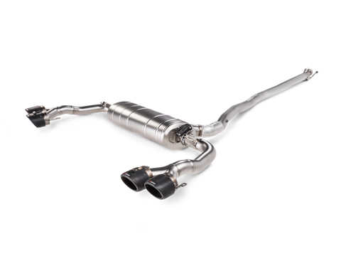 Akrapovic 2024+ Mercedes-AMG CLA 45 / CLA 45 S (C118/x118) Evo Line Cat Back (Titanium) w/ CF Tips - S-ME/T/6H
