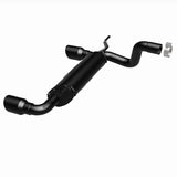 MagnaFlow 2018+ Jeep Wrangler 3.6L Dual Black Tip Axle-Back Exhaust - 19388