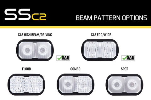 Diode Dynamics Stage Series 2 In Lens Fog Clear - DD6628