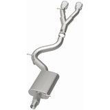 MagnaFlow 12-13 VW Golf L4 2.0L Turbocharged Dual Center Rear Exit Stainless Cat Back Perf Exhaust - 15156
