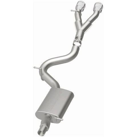 MagnaFlow 12-13 VW Golf L4 2.0L Turbocharged Dual Center Rear Exit Stainless Cat Back Perf Exhaust - 15156