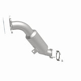 MagnaFlow Direct Fit Catalytic Converter 08-09 Subaru STi front OEM - 49160