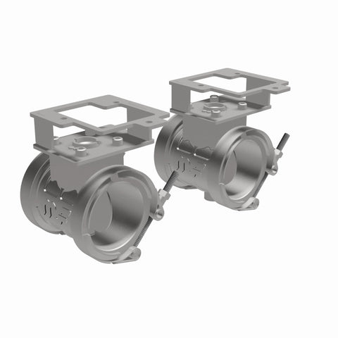 MagnaFlow 2018 Ford Mustang V8-5.0LGAS Exhaust Acc - 2.5in ID/OD - 304SS - Integrated V-Band Flanges - 10805