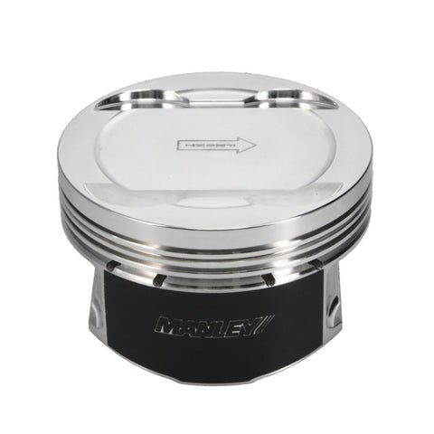 Manley Ford 3.7L Cyclone V6 3.76in Bore 9.5:1 Comp Ratio -5cc Dish Piston Set - Set of 6 - 599500CE-6