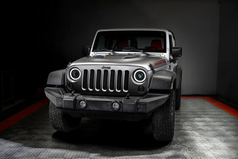 Oracle Oculus 7in Bi-LED Projector Headlights for Jeep Wrangler JK - 6000K - 5876-001