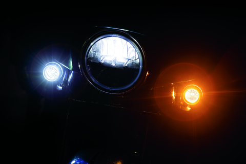 Kuryakyn L.E.D. Bulb 1157 White/Amber - 2865