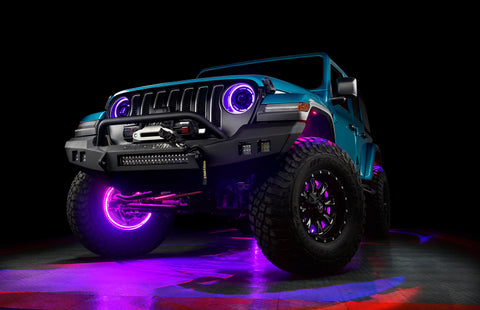 ORACLE Lighting LED Illuminated Wheel Rings - ColorSHIFT RGB+W - 4215-339