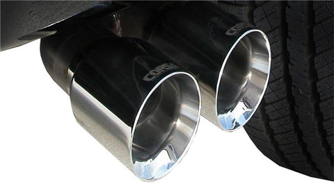 Corsa 2011-2014 Ford F-150 EcoBoost 3.5L V6 Polished Sport Cat-Back Exhaust - 14392