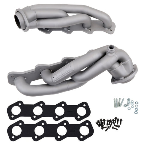 BBK 99-03 Ford F Series Truck 5.4 Shorty Tuned Length Exhaust Headers - 1-5/8 Titanium Ceramic - 3518