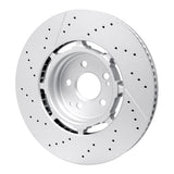 DFC 21-25 Mercedes-Benz Gle63 AMG S SUV Rear Drilled & Slotted Hi-Carbon Alloy GEOMET Coated Rotor - 930-63194