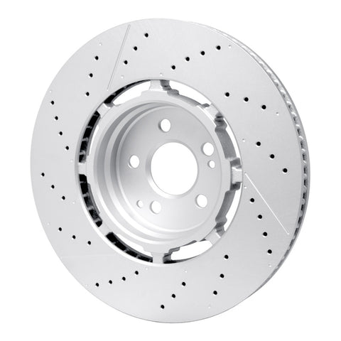 DFC 21-25 Mercedes-Benz Gle63 AMG S SUV Rear Drilled & Slotted Hi-Carbon Alloy GEOMET Coated Rotor - 930-63194