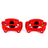 Power Stop 2016 Buick Cascada Front Red Calipers w/Brackets - Pair - S5270