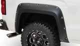 Bushwacker 14-15 GMC Sierra 1500 Pocket Style Flares 4pc - Black - 40960-02