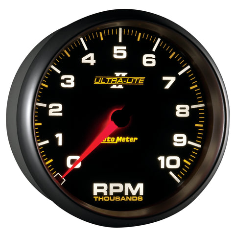 Autometer Ultra-Lite II 5 Inch 10000 RPM In-Dash Tachometer - 4998
