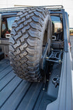 DV8 Offroad 2019+ Jeep Gladiator Universal Stand Up In-Bed Tire Carrier - TCGL-02