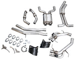 AWE Tuning 21-23 Audi C8 RS6/RS7 SwitchPath Cat-Back Exhaust - Diamond Black Tips - 3025-33776