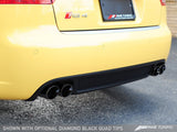 AWE Tuning Audi B7 RS4 Touring Edition Exhaust - Diamond Black Tips - 3015-43034
