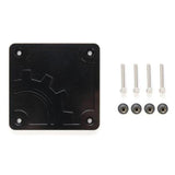 BuiltRight Industries 2020 Jeep Gladiator Bed Plug Plate Cover (Alum) - Black - 110014