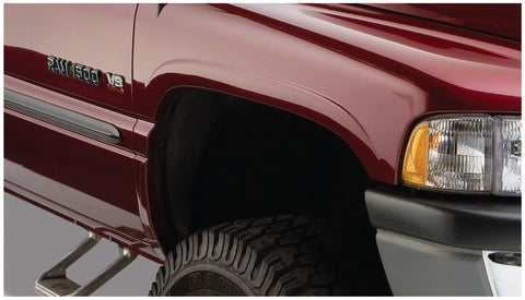 Bushwacker 94-01 Dodge Ram 1500 Fleetside Pocket Style Flares 4pc 78.0/96.0in Bed - Black - 50908-02